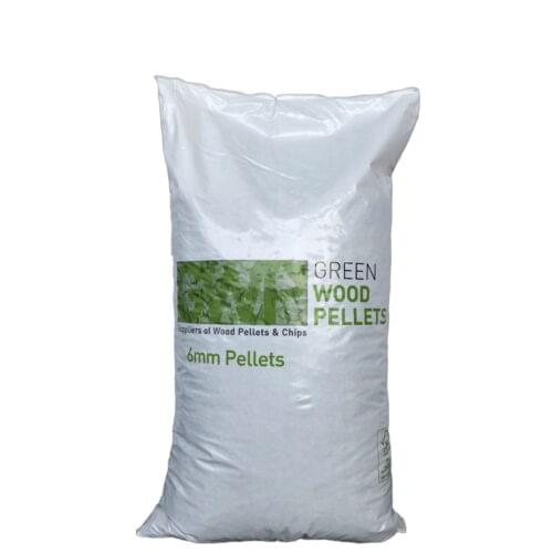 Wood pellets bag