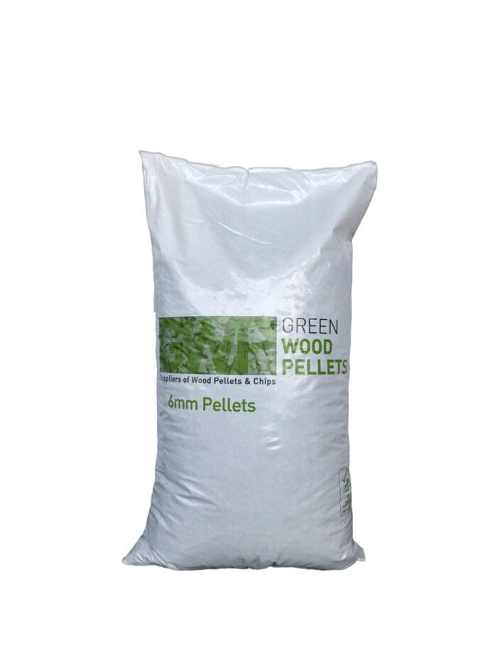 Wood pellets bag